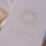 "SUN" AFFIRMATION CARD BOOSTER PACK - LOSS