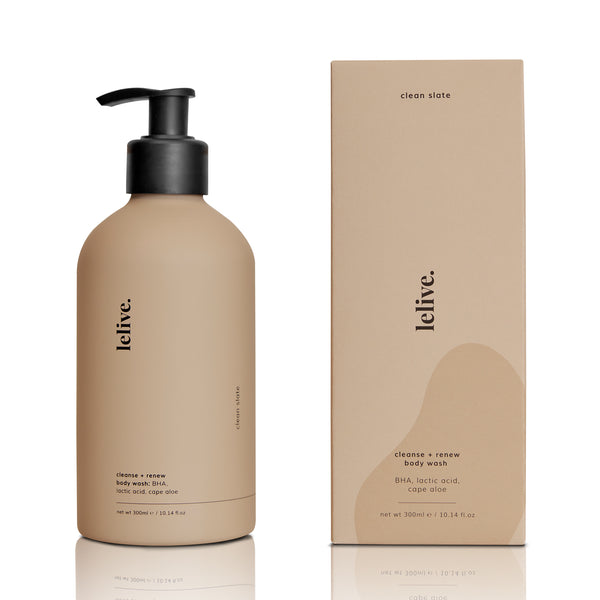 CLEAN SLATE | CLEANSE + RENEW BODY WASH