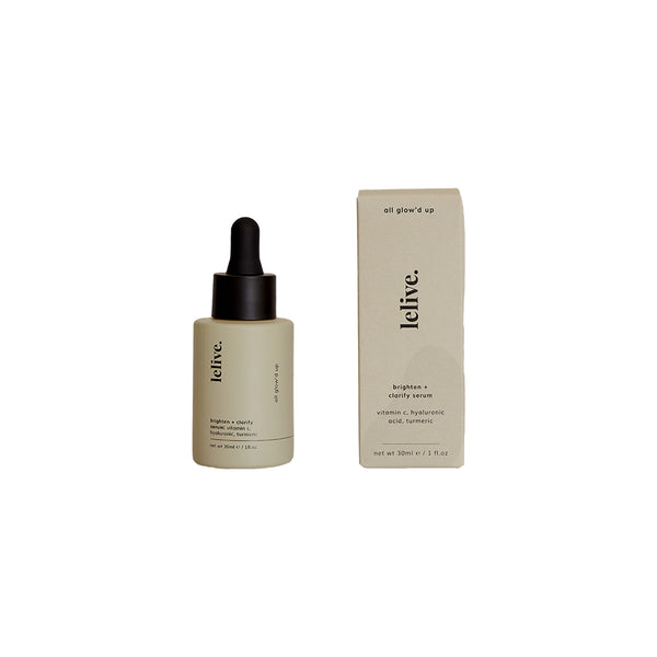 ALL GLOW'D UP | VITAMIN C, TURMERIC + HA BRIGHTENING SERUM 40 ml