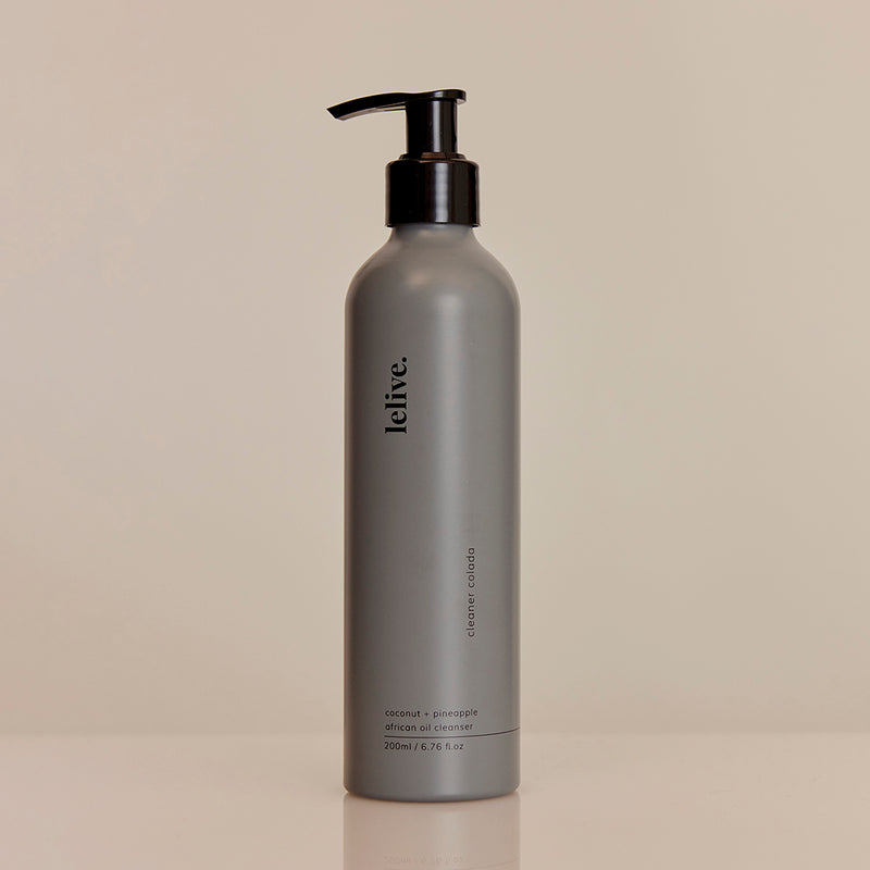 CLEANER COLADA | COCONUT + PINEAPPLE AFRICAN OIL CLEANSER 200ml