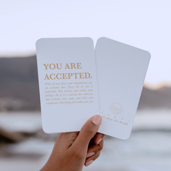 "LIGHT" AFFIRMATION CARDS BOOSTER PACK - ANXIETY