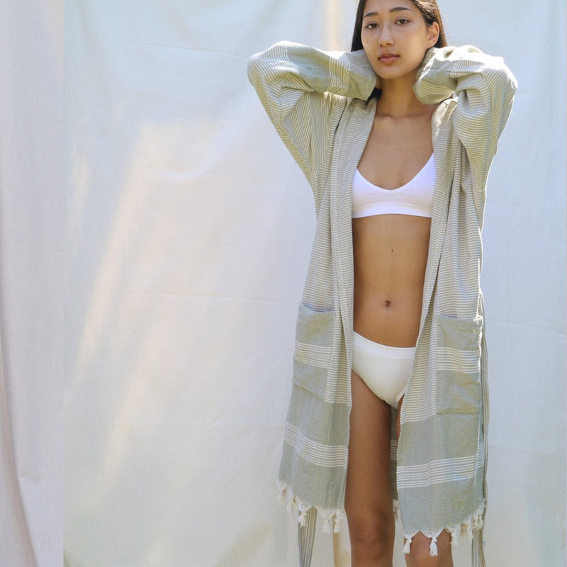 SOFT OLIVE ROBE